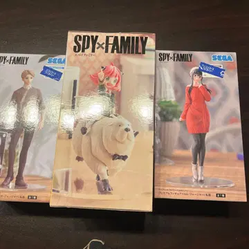 SPY x FAMILY 피규어 3체 세트 SEGA