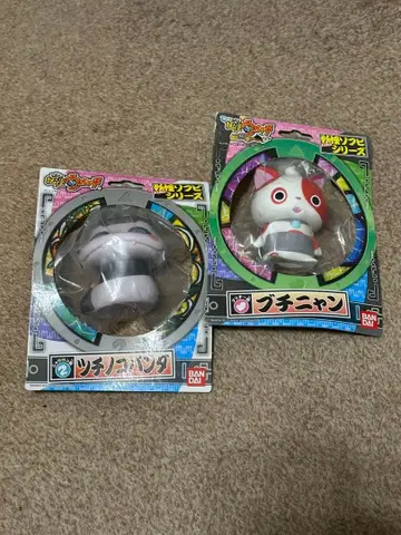 요괴워치 츠치노코팬더 & 부치냥 피규어