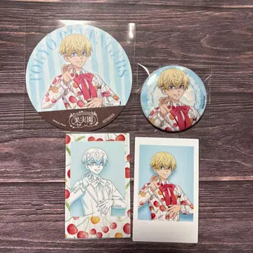 도쿄 리벤저스 과실원 홀로 캔뱃지 폴라샷 코스터 치후유