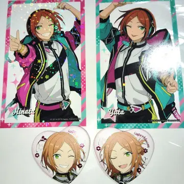 앙스타 스타포니 캔뱃지 응원봉 시트 히나타 유우타
