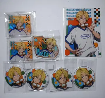 사카모토 데이즈 아사쿠라 신 마루쿠지 네임 배지 아크릴 키링 캔뱃지