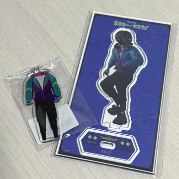 밀키 웨이 만화전 의상 모티브 아크릴 키링 아크릴 스탠드 맥스 2종