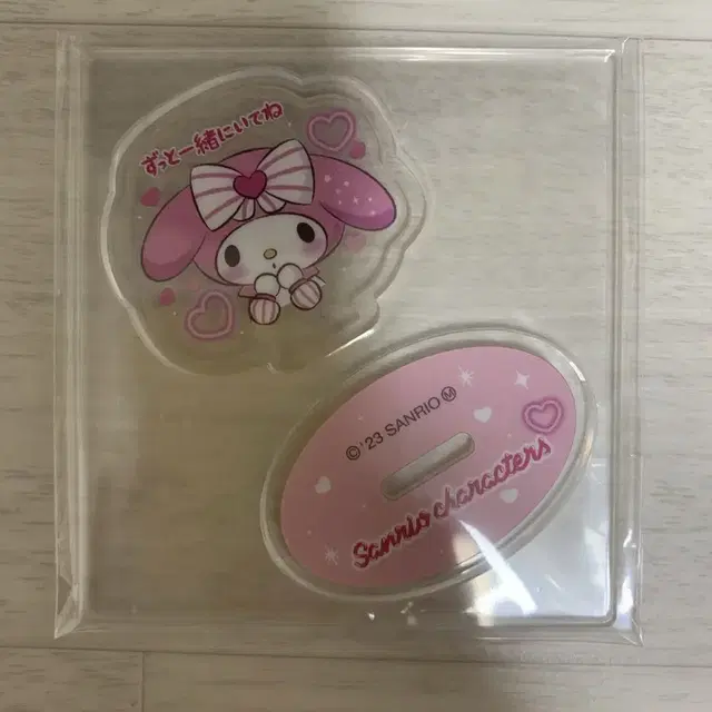 (택배비포함) 산리오 마이멜로디 아크릴 스탠드