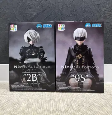 NieR:Automata 쵸코노세 프리미엄 피규어 2B 9S