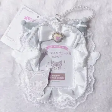 산리오 트레이딩 카드용 홀더 엔조이 아이돌 순백천사 쿠로미