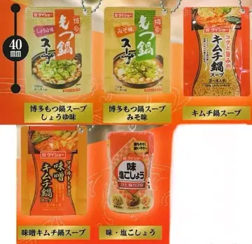 다이쇼 나베 수프 & 조미료 미니어처 컬렉션