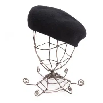 카시라 CA4LA 기모 울 베레모 블랙