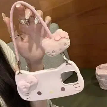 헬로키티 스마트폰 케이스 핑크 iPhone14