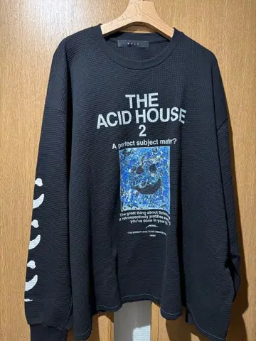 MUZE THE ACID HOUSE 2 롱 슬리브 와플 티셔츠