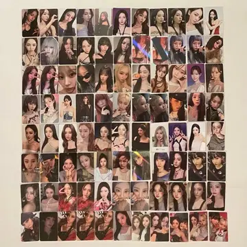 aespa 카리나 지젤 윈터 닝닝 트레이딩 카드 세트