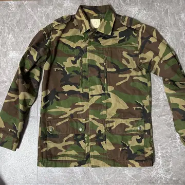 Browny Vintage 카모플라쥬 밀리터리 자켓