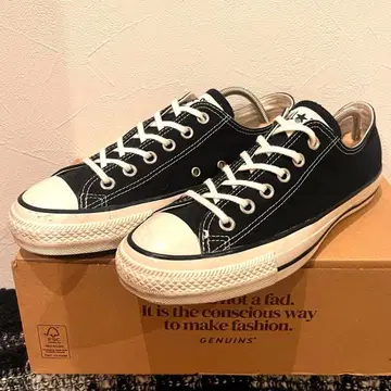 [ 생산 종료품 ] 컨버스 올스타 US OX 블랙 26cm