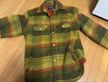70s TOWNCRAFT 울 혼방 체크 자켓