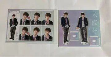 드라마 미성년 증명사진풍 씰 시트 & 아크릴 스탠드