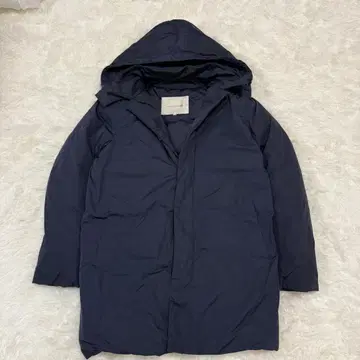 [고년식] 매킨토시 런던 다운 코트 후드 탈부착 가능 네이비