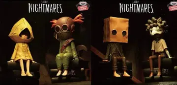 4종 세트 LITTLE NIGHTMARES 피규어