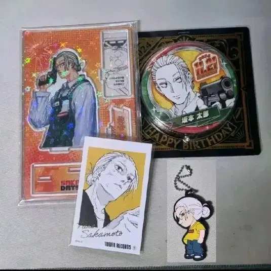 사카모토데이즈 타로 2023아크릴스탠드디오라마캔뱃지배지체키미니포카사카데이