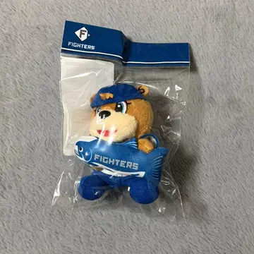 홋카이도 일본햄 파이터즈 마스코트 키체인 카비 샤케마루