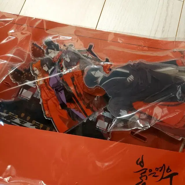 붉은여우 텀블벅 디오라마 아크릴 스탠드