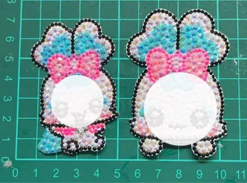 부채 데코 부품