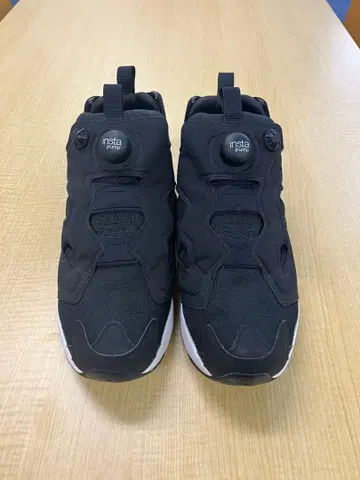 [ Reebok ] 새상품급 인스타펌프 퓨리 블랙