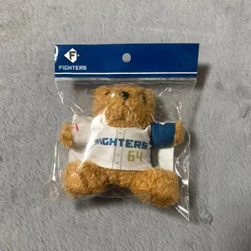 홋카이도 일본햄 파이터즈 유니폼 베어 키체인 타미야 유료
