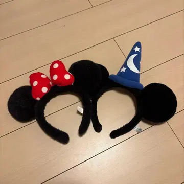 미키 미니 머리띠 세트
