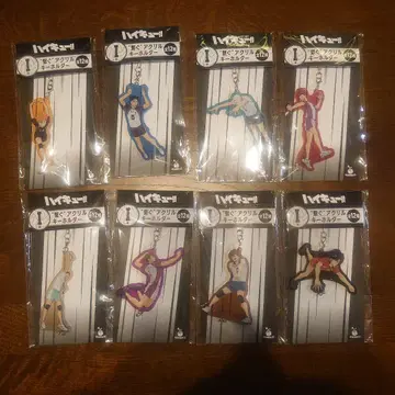 하이큐 해피 복권 i상 잇는 아크릴 키링 8종 세트