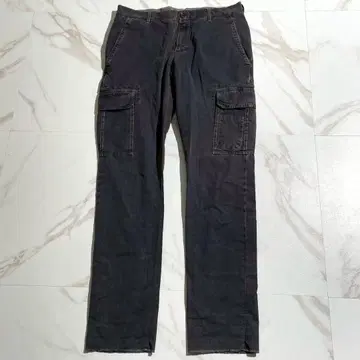 레어 BRUNELLO 브루넬로쿠치넬리 카고 팬츠 체크 그레이