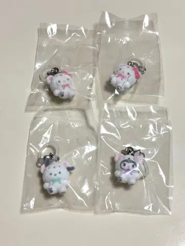 산리오 메지루시 액세서리 후와후와 스노우 키티 쿠로미 포차코