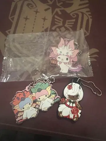 몬헌 키링 3개 세트