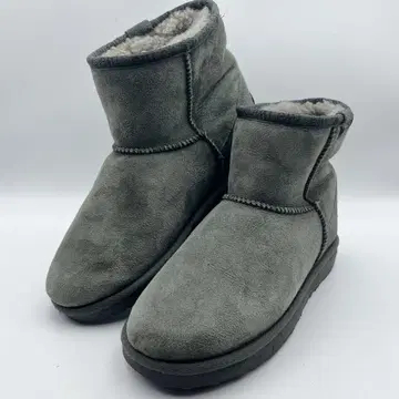 EMU 에뮤 어그 부츠 그레이 따뜻한 보아 W7 24cm