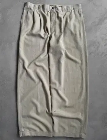 90s-00s 레이온 슬랙스 헤링본