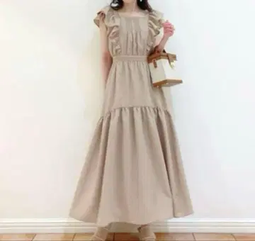 릴리 브라운 프릴 원피스 프리 사이즈