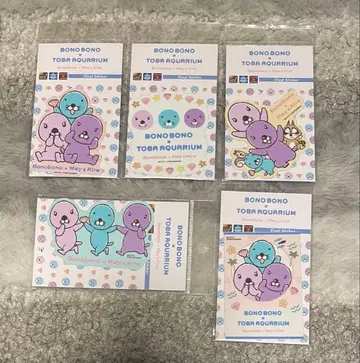 도바 수족관 랏코 메이 키라 보노보노 스티커