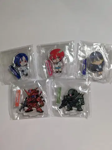 지크 액스 아크릴 스탠드 5종 세트