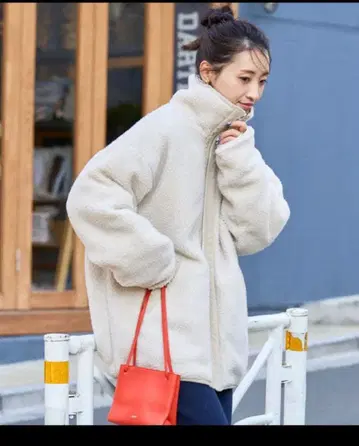 FREAK'S STORE 리버서블 보아 블루종 코트