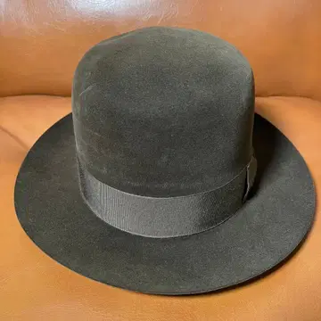 레어 새상품급 FUJI HAT 후지햇 빈티지 브라운 펠트햇