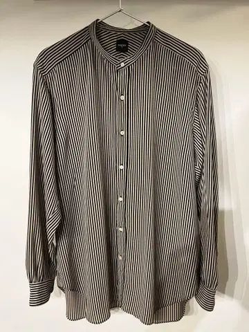 EDIFICE 스트라이프 긴팔 셔츠 M