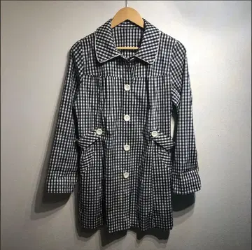 00s 빈티지 네이비 벤치 코트 아메카지 스트릿