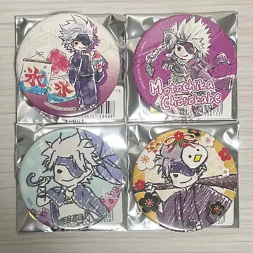 [ 2465 ] 전국 BASARA 초소카베 모토치카 그래프 아트 캔뱃지