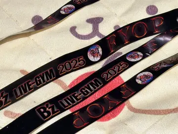 B'z LIVE-GYM 2025 FYOP 은테이프 1개 아이치 반테린 돔