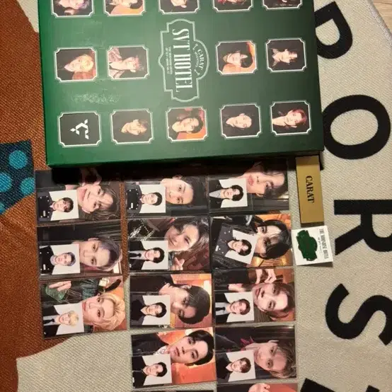 세븐틴 키트 호텔팁 풀셋 팝니다!!