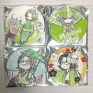 [ 2462 ] 학원 BASARA 모리 모토나리 그래프 아트 캔뱃지