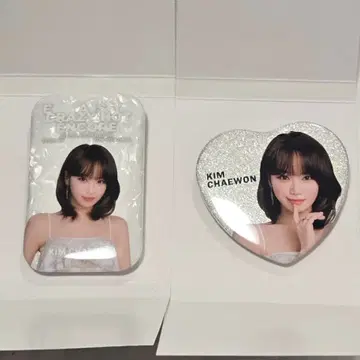 LE SSERAFIM 도쿄돔 채원 캔뱃지 2종 컴프