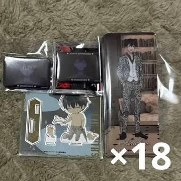 도쿄 리벤저스 사노 신이치로 파일 캔뱃지 묶음 판매 세트