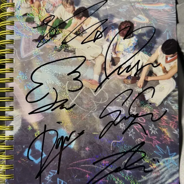 엔시티 위시 nct wish 싸인앨범 사인 컬러 싸인 앨범