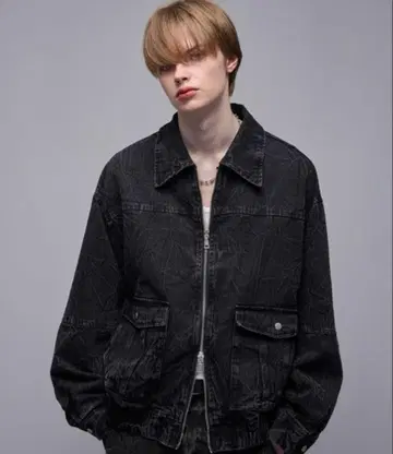 페이디드 데님 자켓 블루종 정가의 절반 이하