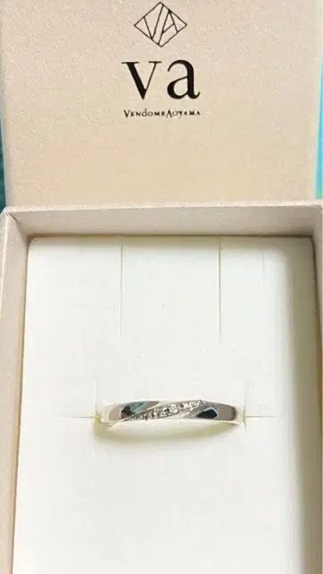 반돔 아오야마 큐빅 지르코니아 실버 반지 10호
