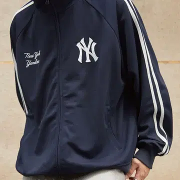 MLB 사이드 라인 더블 지퍼 트랙 자켓